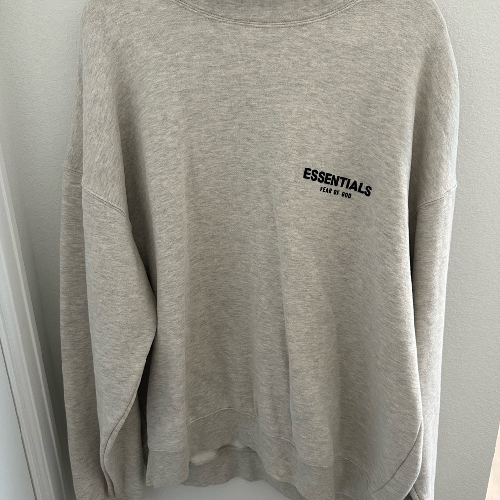 Gray Essentials Sweater